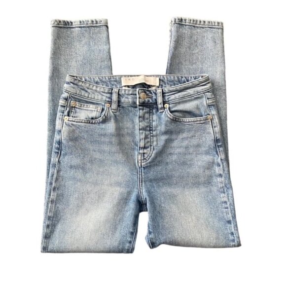 Iro Gallaway Light Blue Jeans 27 - Picture 6 of 7